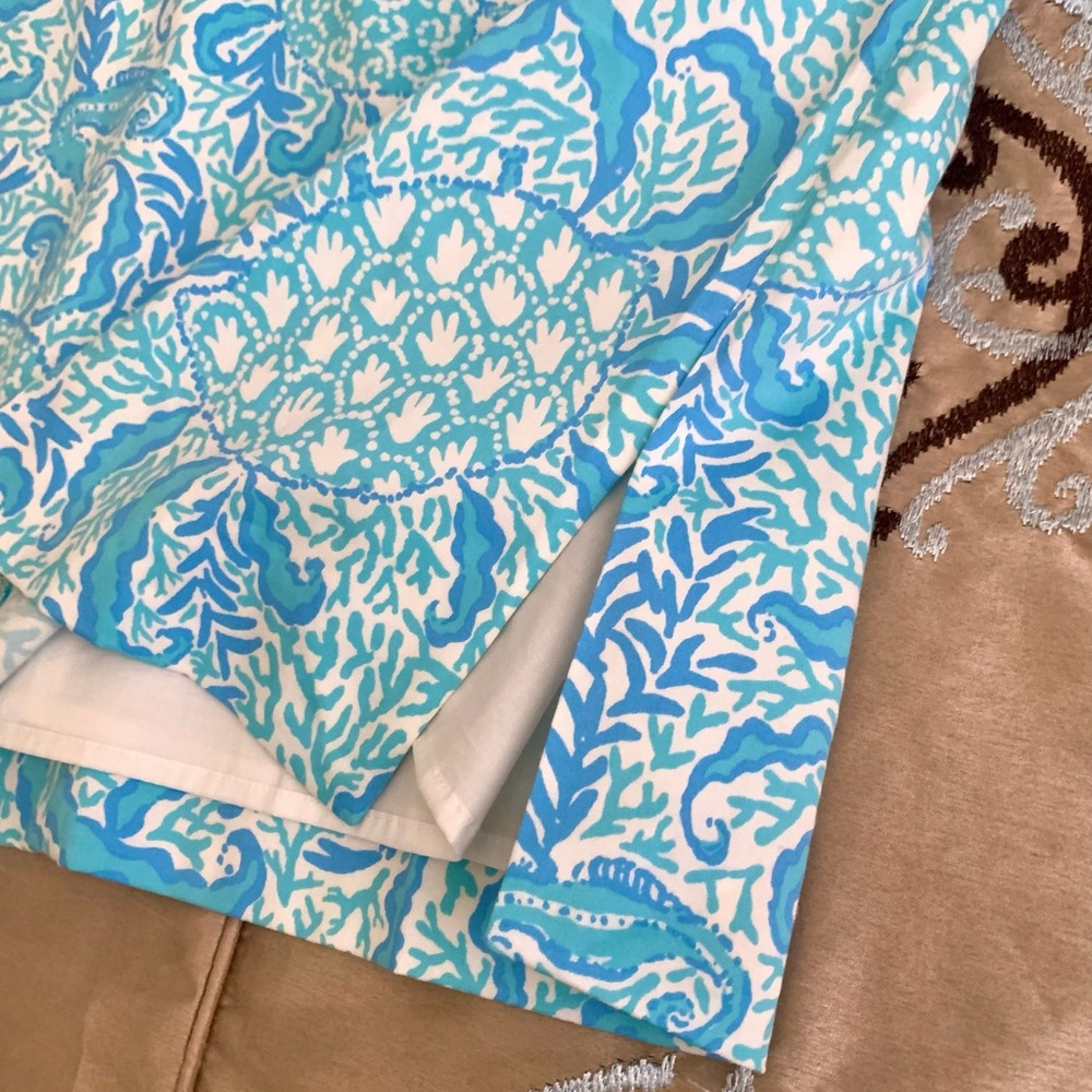 Lilly Pulitzer The Lilly Shift Dress *Goombay Grooves* Resort White - Picture 11 of 15